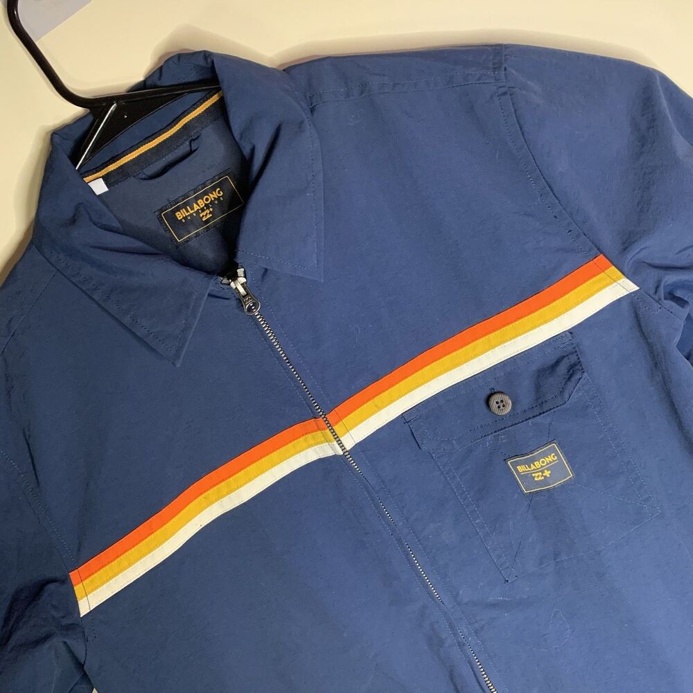 Billabong High And Dry Vintage Full Zip Ski Jacket Rare 90s Surf Wear Size M
